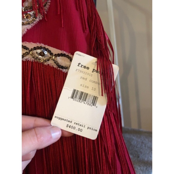 Free People Deco Fringe Dress - Picture 8 of 10